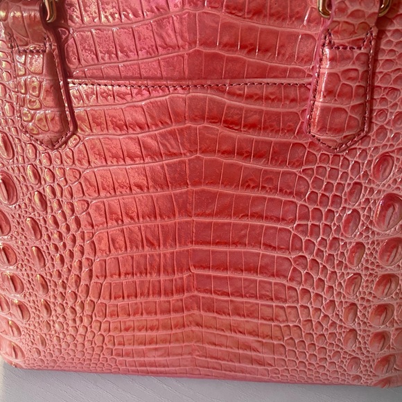 Brahmin Top Handle Satchel Bag with Removable Shoulder Strap - Picture 14 of 14